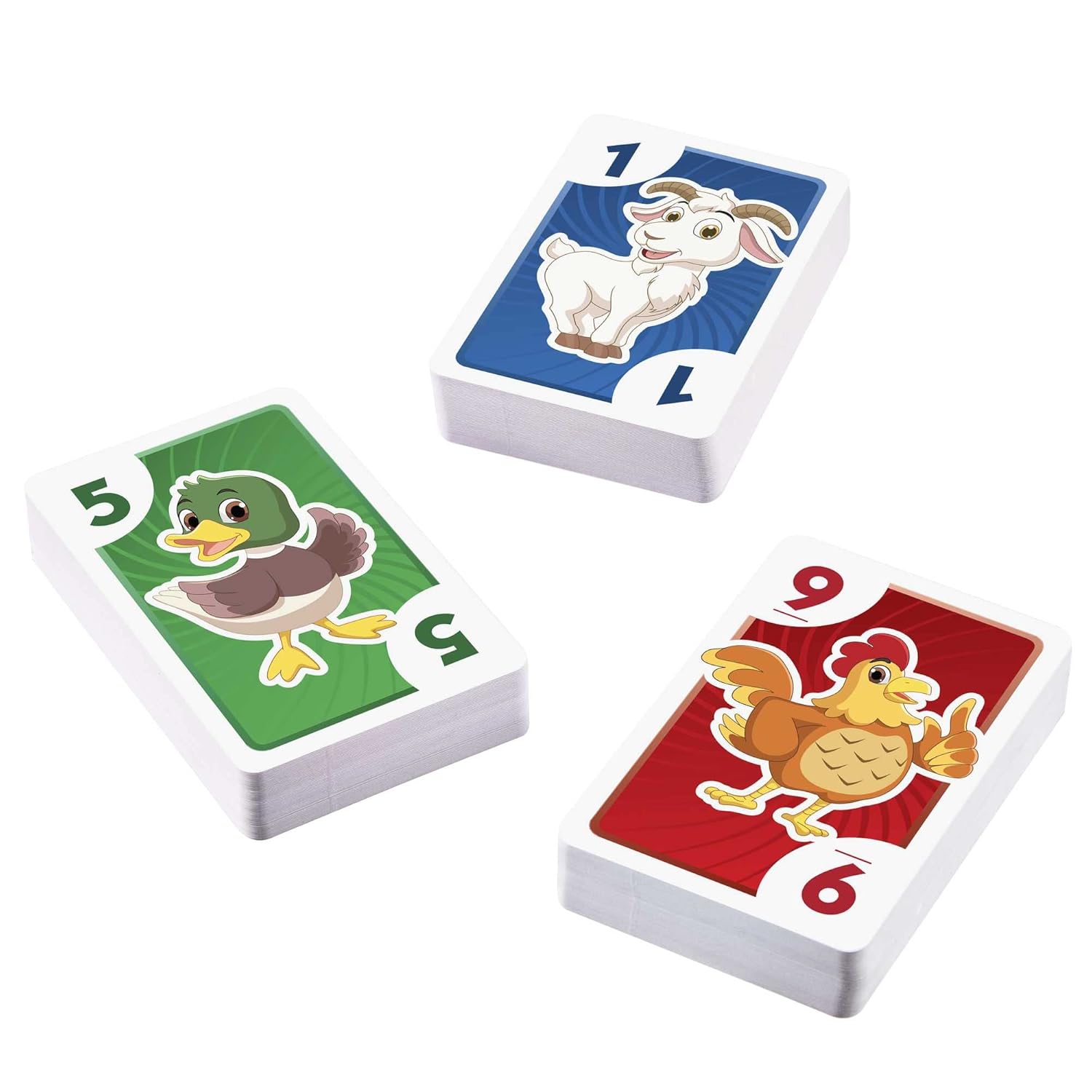 Skip-Bo Junior - Kindgerechtes Kartenspiel mit zwei Spielniveaus (Mattel HHB37)