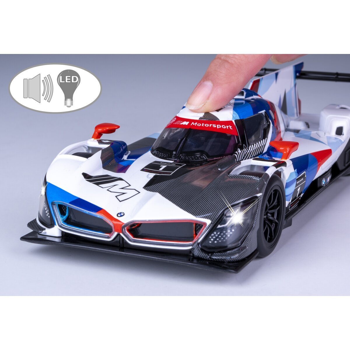 JAMARA BMW M Hybrid V8 Diecast 1:24 blau inkl. Knopfzellen ab 3 Jahren JAMARA BMW M Hybrid V8 Diecast 1:24 blau inkl. Knopfzellen ab 3 Jahren