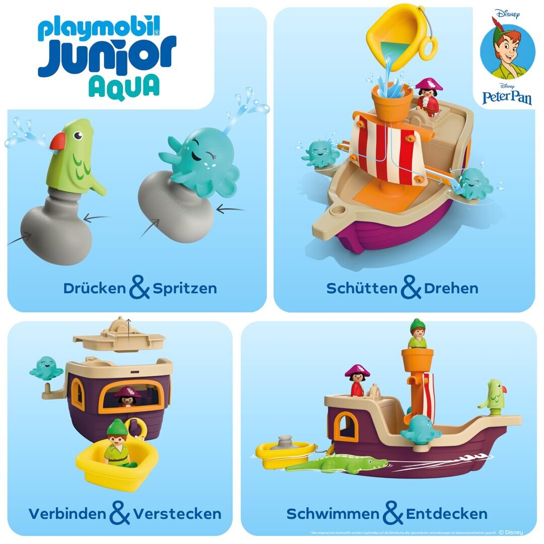 PLAYMOBIL 71769 JUNIOR DISNEY PETER PANS PIRATENSCHIFF PLAYMOBIL 71769 JUNIOR DISNEY PETER PANS PIRATENSCHIFF