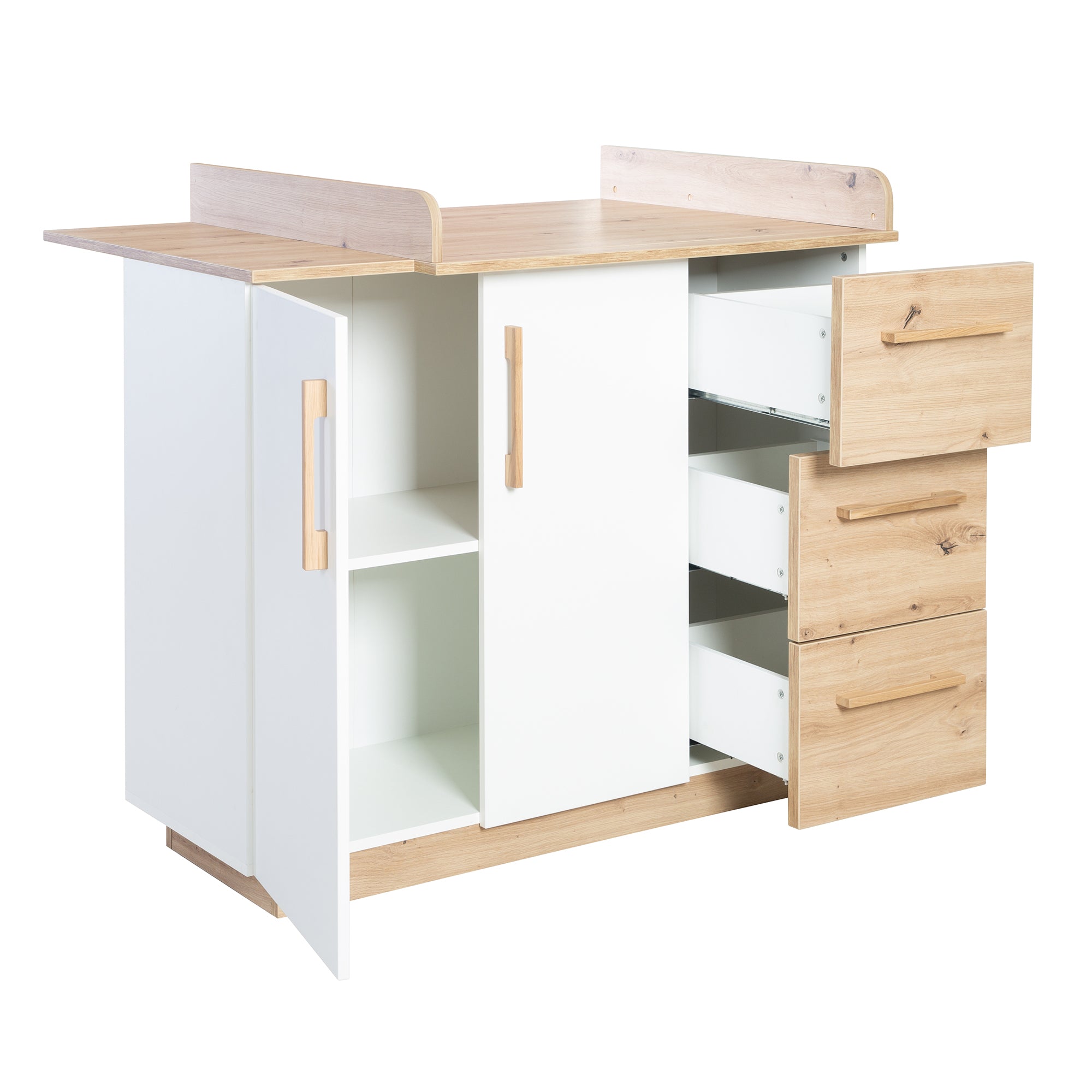Roba 1731848 Wickelkommode breit Lion weiß - Bild 10 Roba 1731848 Wickelkommode breit Lion weiß - Produktbild 10