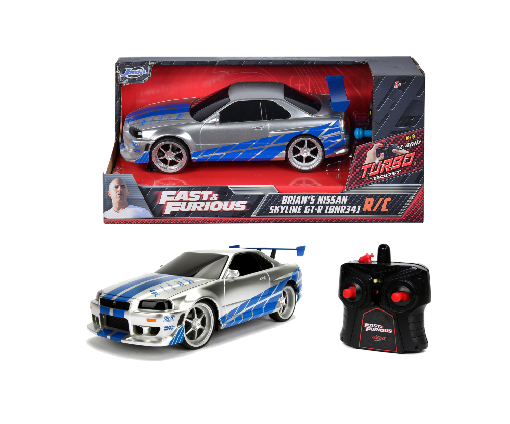 Jada RC Fast&Furious Nissan Skyline GTR 1:24