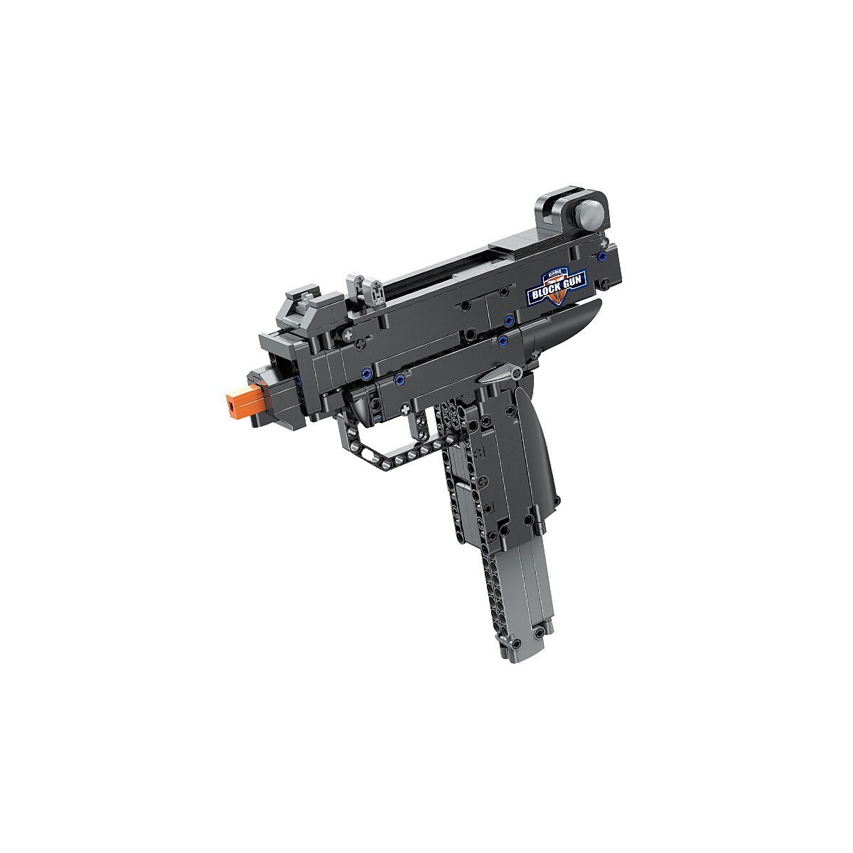 JAMARA CaDA Maschinenpistole Micro Uzi 1:2 Bricks ab 8 Jahren