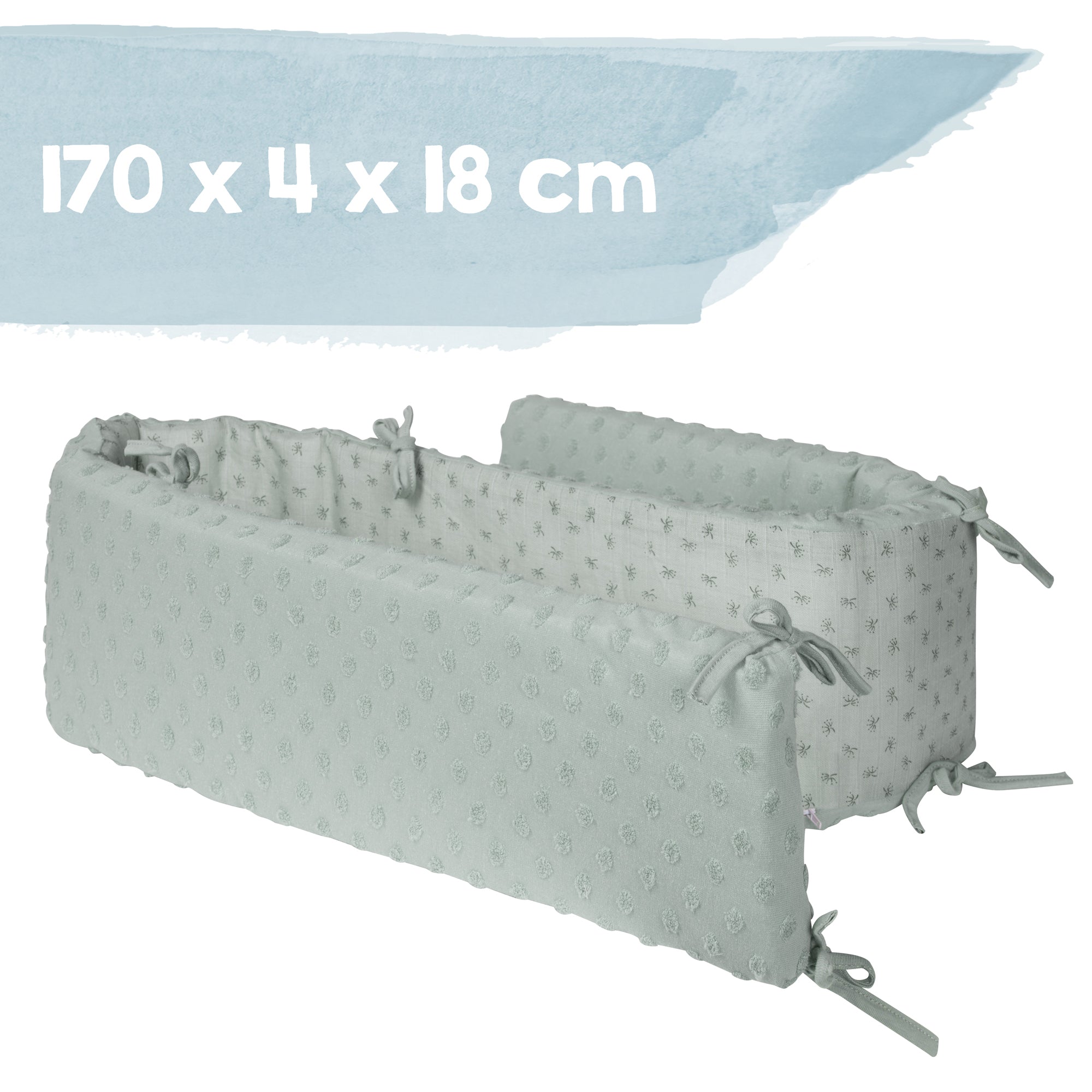 Roba 240S05T3 Geschenkset BIO-Jersey Schlafen gr grün frosty green – Heim Textilien - Bild 4 Roba 240S05T3 Geschenkset BIO-Jersey Schlafen gr grün frosty green – Heim Textilien - Produktbild 4