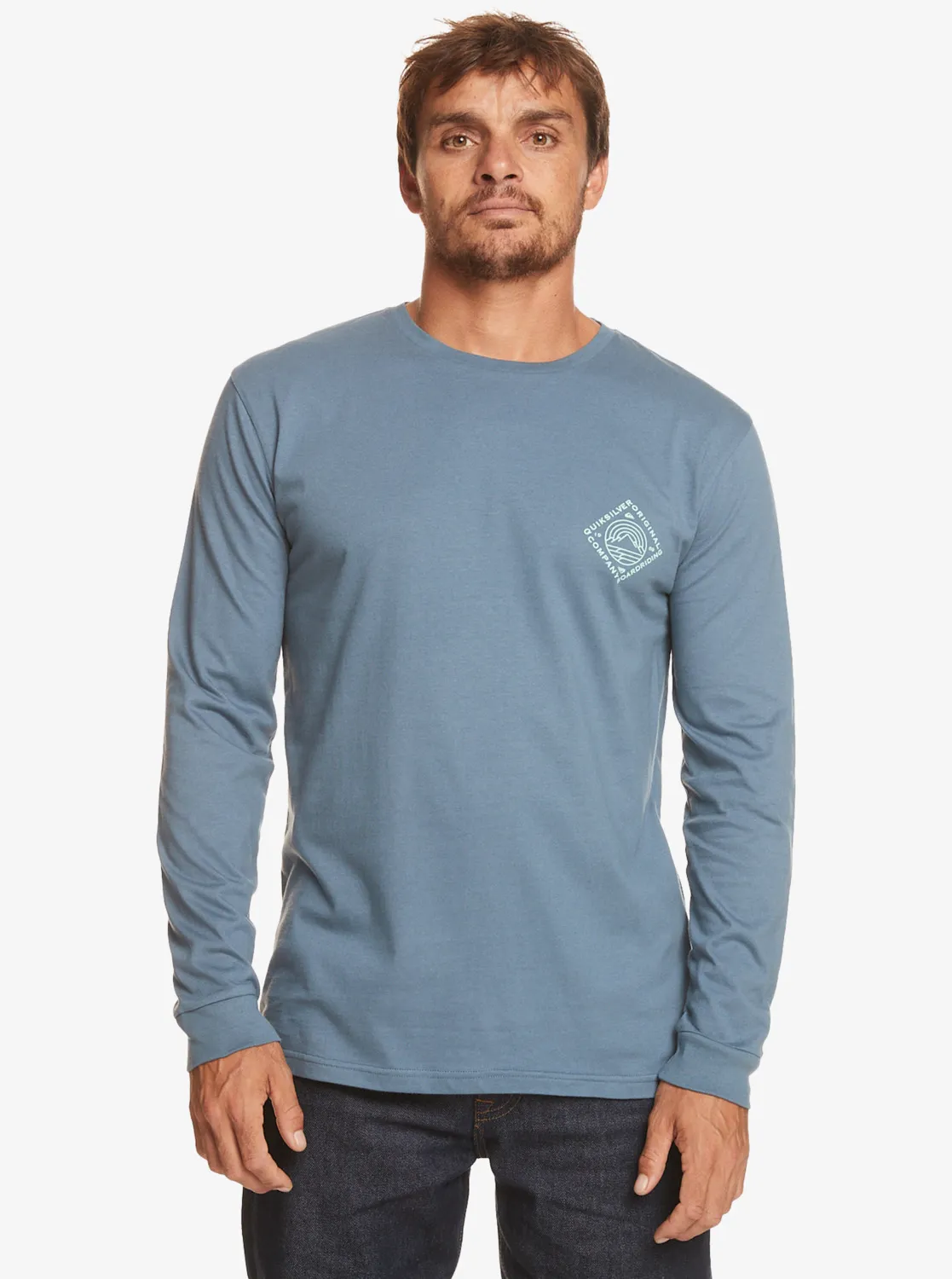 Quiksilver, Scenic, View, Longsleeve, für, Männer, Denim