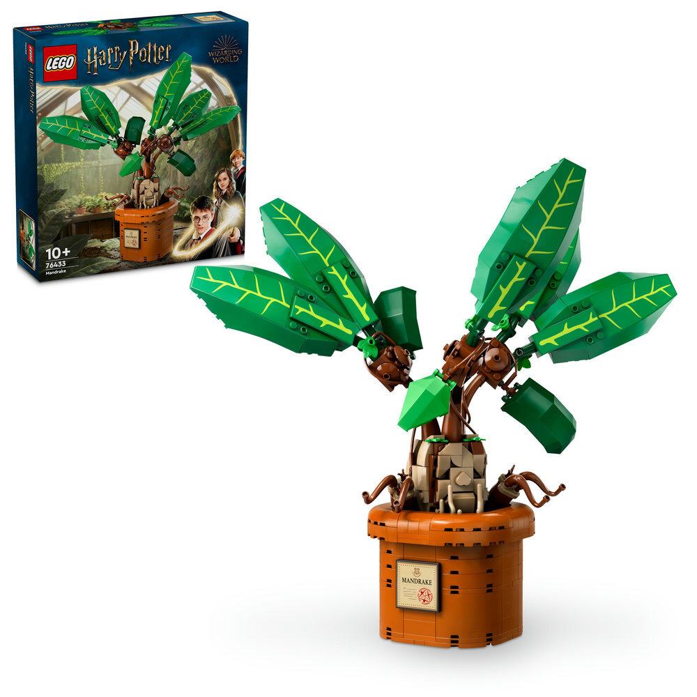 LEGO® Harry Potter™ Zaubertrankpflanze: Alraune 76433 Blatt, Topfpflanze, Spielzeug, Person, Baum