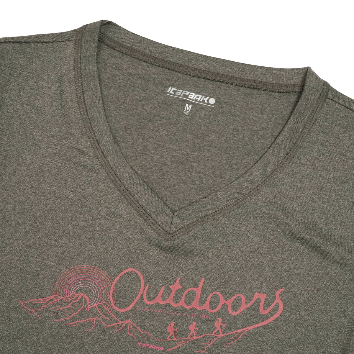 ICEPEAK 954756626I BURNHAM T-Shirt Damen Granite Gr. L