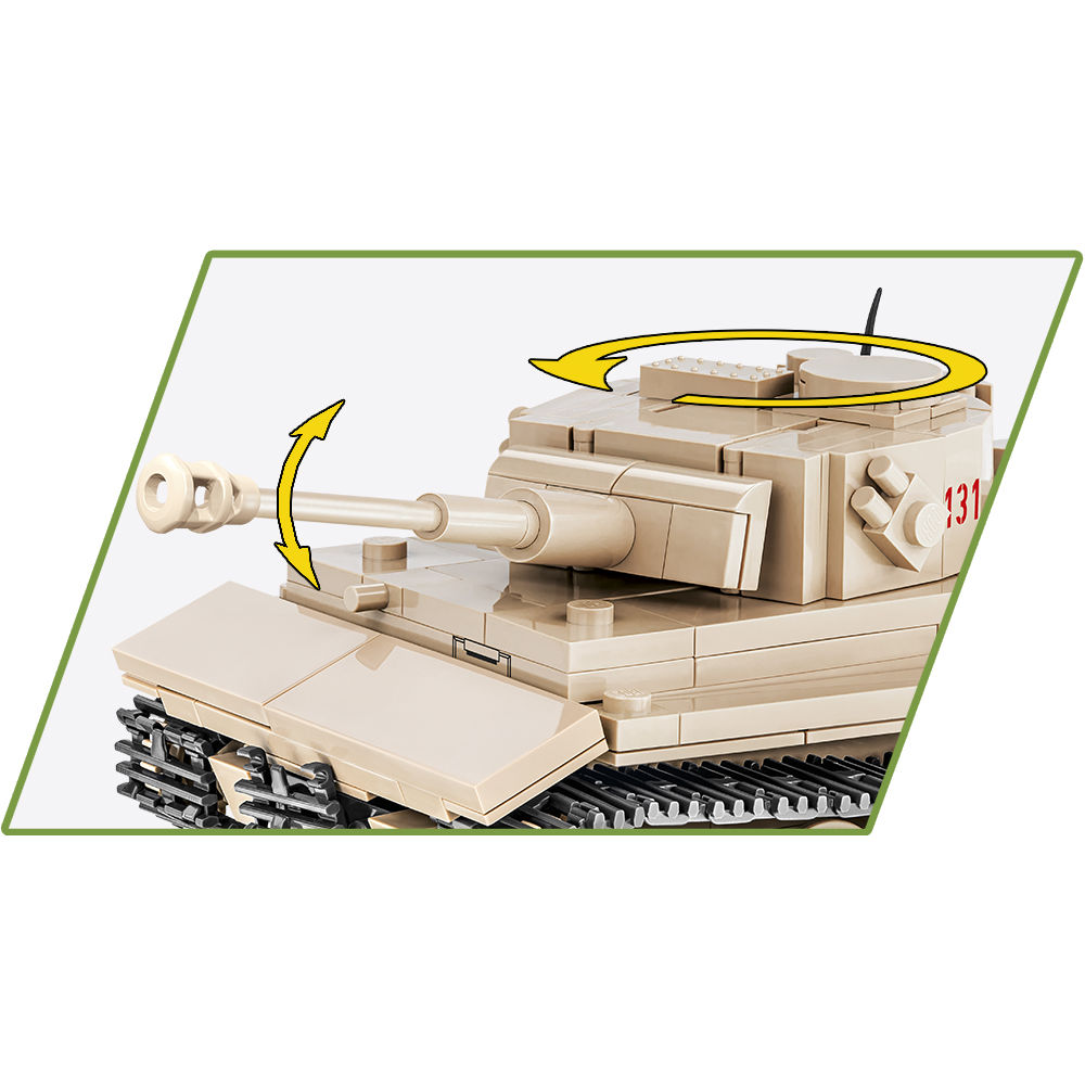 COBI 2710 - PZKPFW VI TIGER ''131'' SCALE 1:48 - Bild 6 COBI 2710 - PZKPFW VI TIGER ''131'' SCALE 1:48 - Bild 6