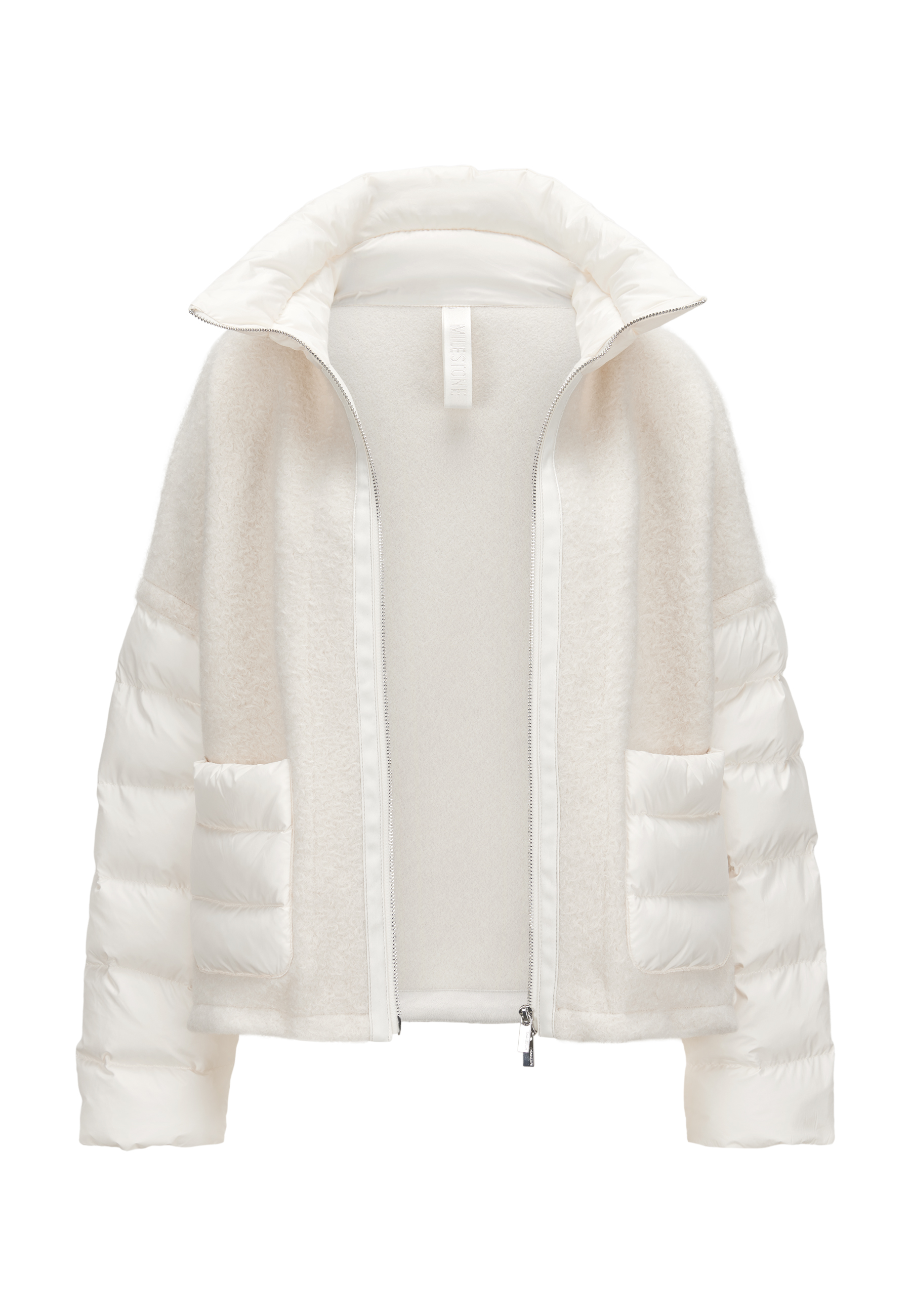 Milestone MSMomo Damen Jacke - Wollweiss