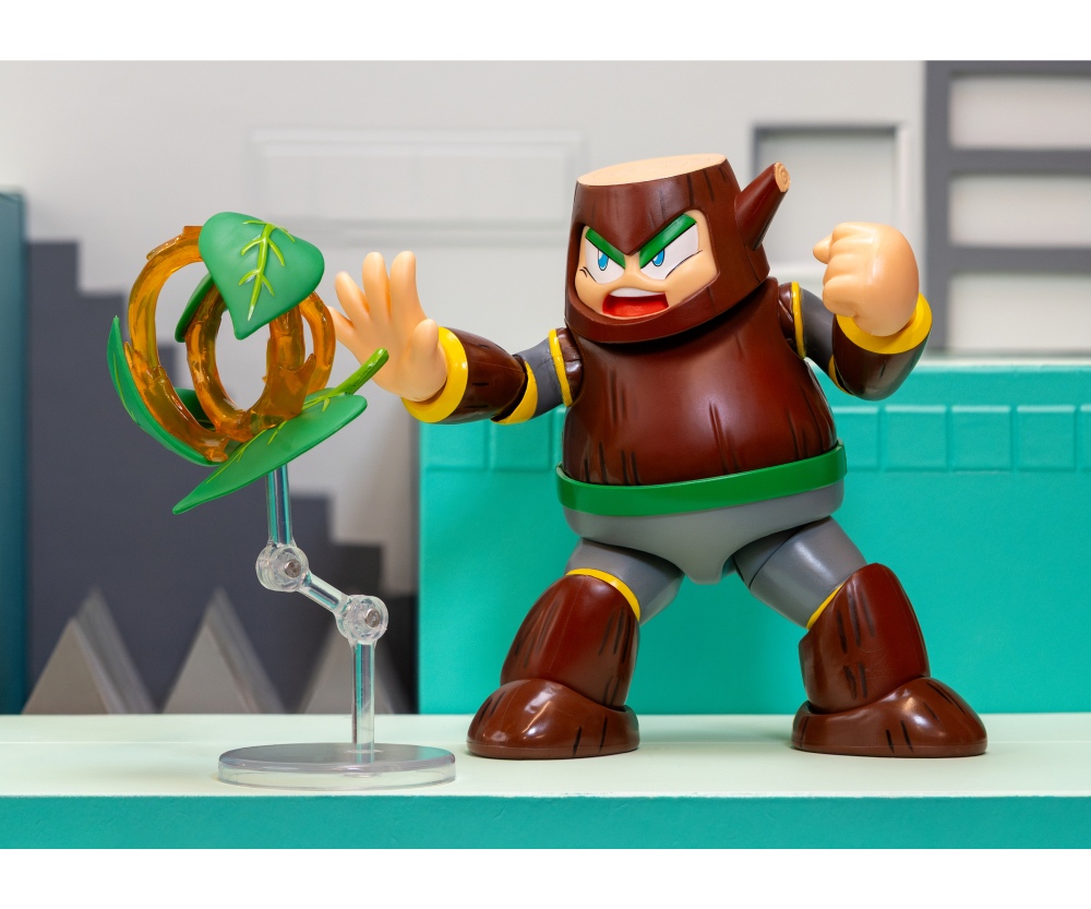Jada Mega Man Wood Man 4.5" Figure