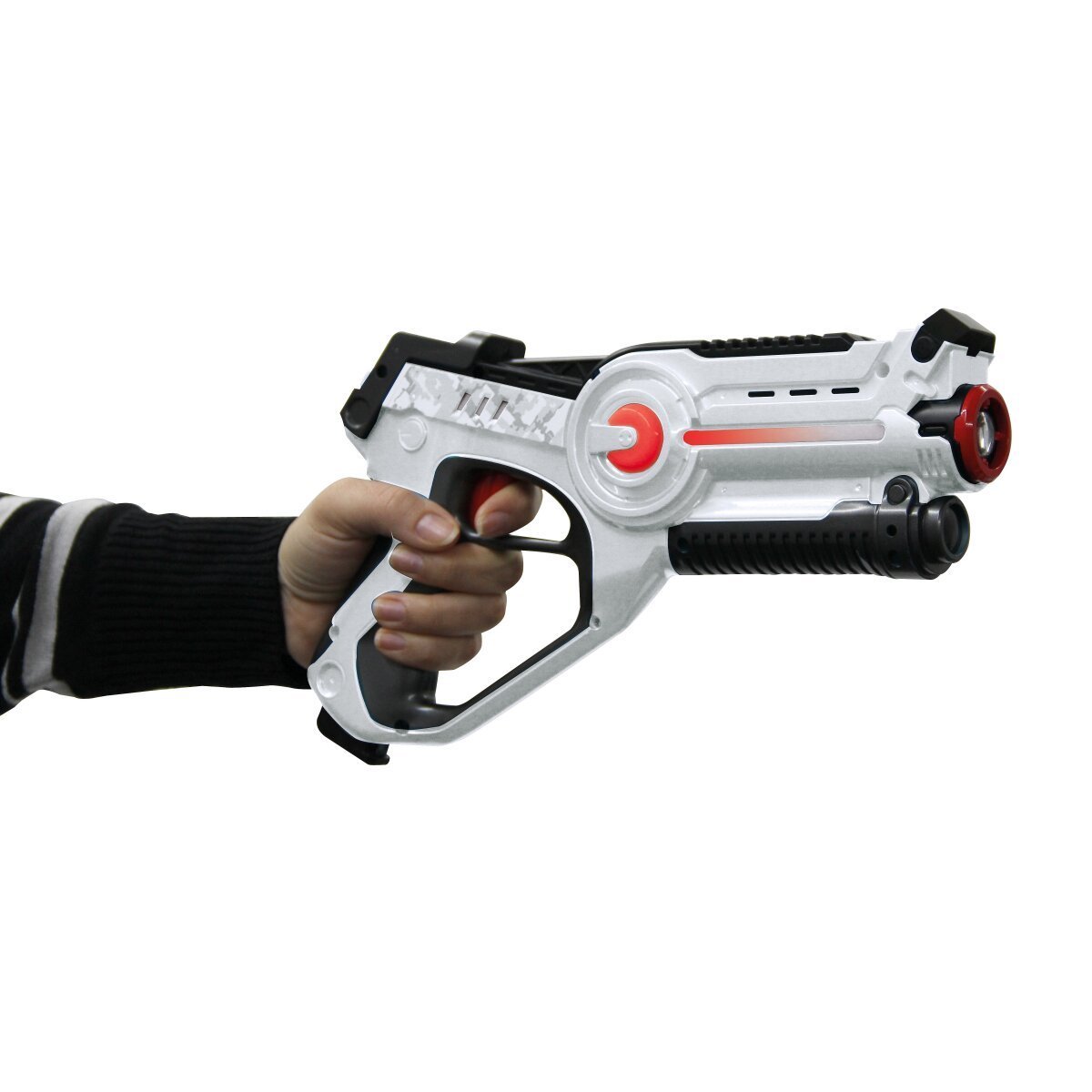 JAMARA Impulse Laser Gun Bug Hunt Set weiss/orange ab 8 Jahren JAMARA Impulse Laser Gun Bug Hunt Set weiss/orange ab 8 Jahren