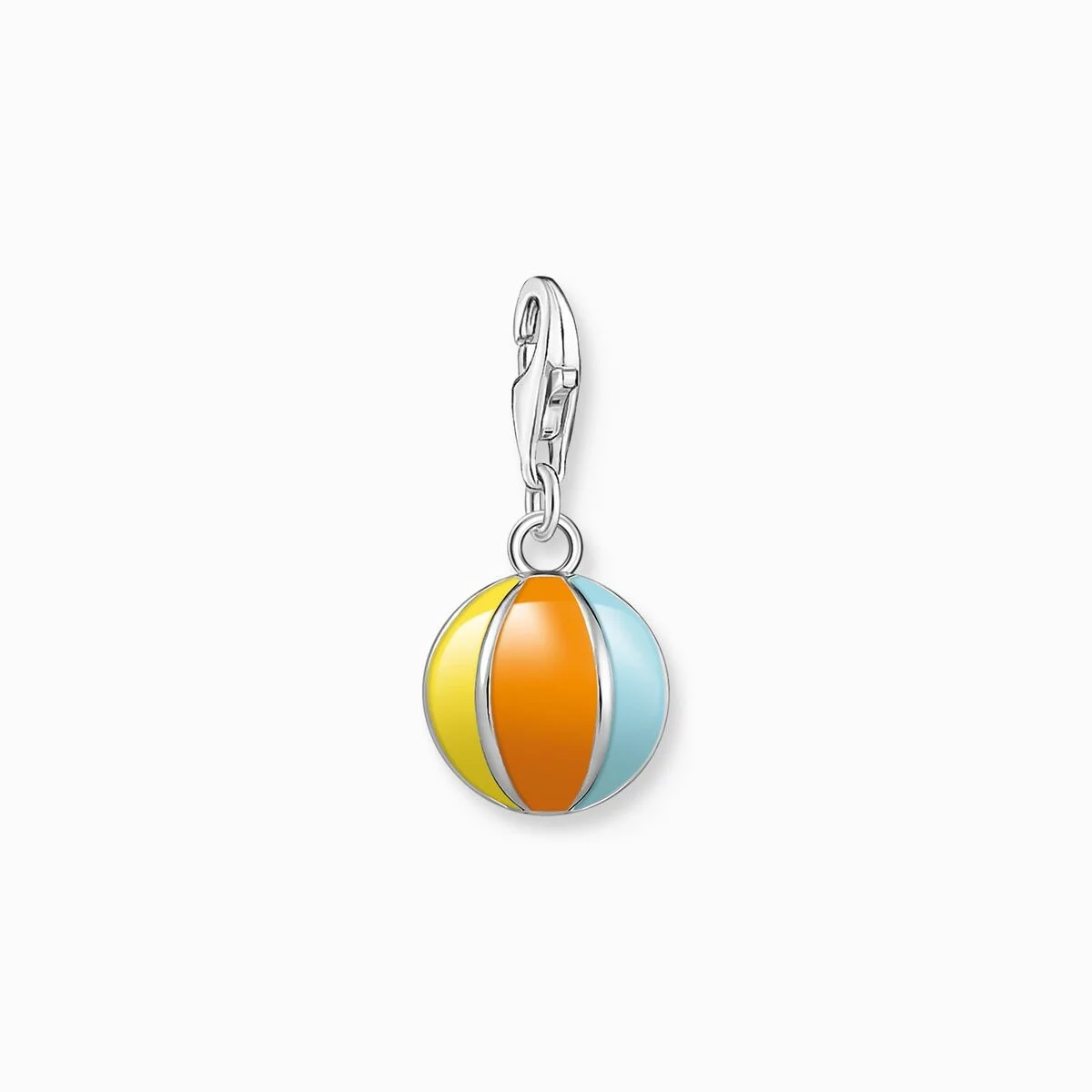 Thomas Sabo Anhänger Charm-Club 925 Sterling Silber Kaltemail Zirkonia Mehrfarbig Charmista Charms 2004-041-7 Thomas Sabo Anhänger Charm-Club 925 Sterling Silber Kaltemail Zirkonia Mehrfarbig Charmista Charms 2004-041-7