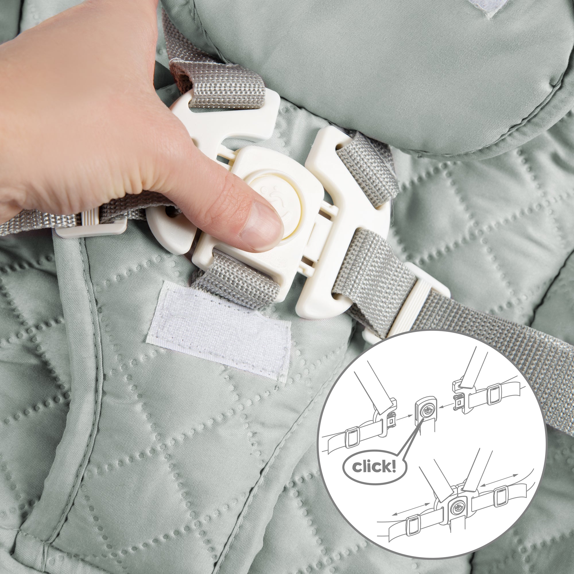 Roba 75063NAV241 Treppenhochstuhl, Set 2in1 Frosty green natur lackiert - Bild 5 Roba 75063NAV241 Treppenhochstuhl, Set 2in1 Frosty green natur lackiert - Produktbild 5