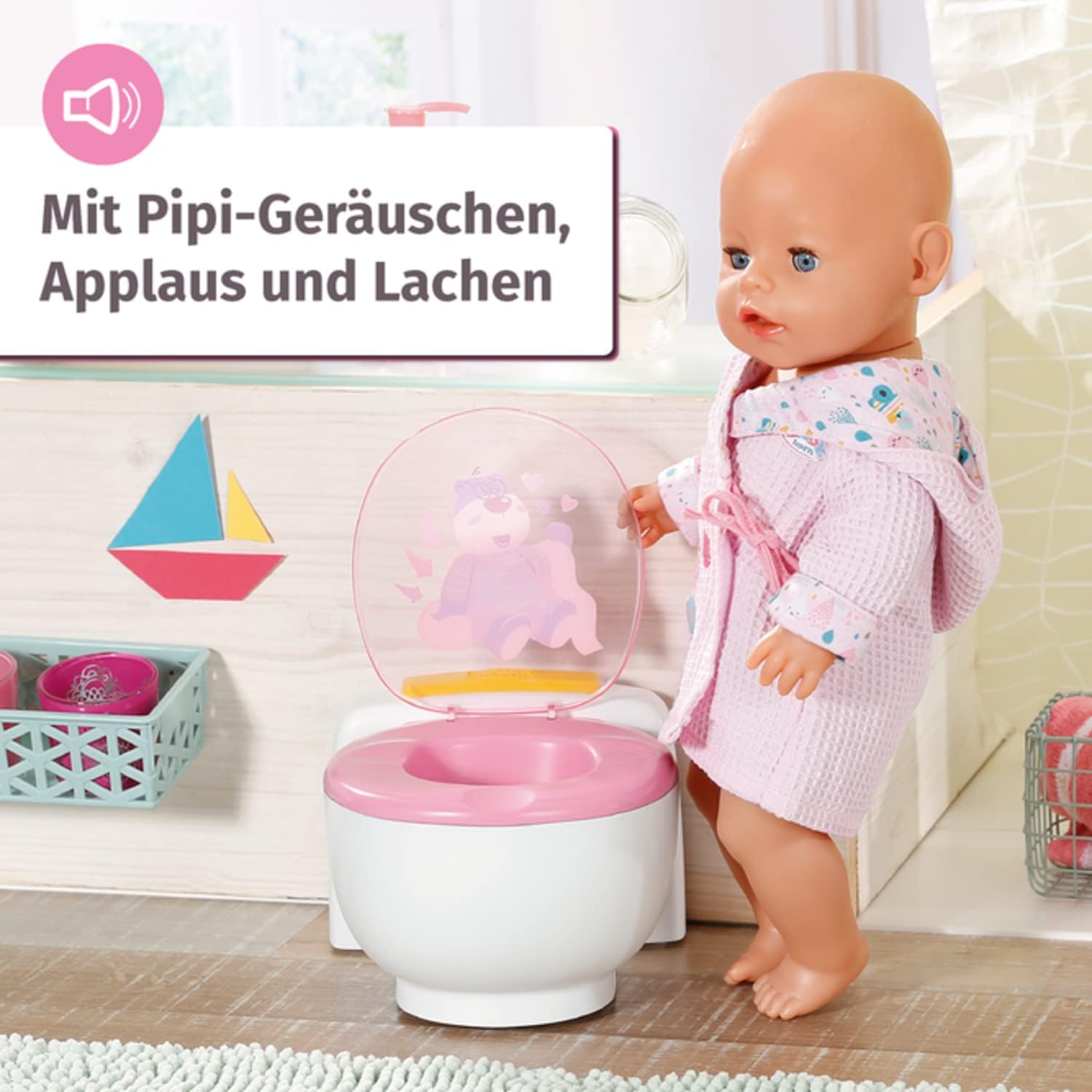 BABY born® Bath Toilette