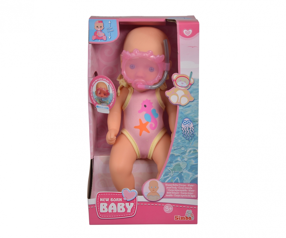 New Born Baby Badepuppe 105030172