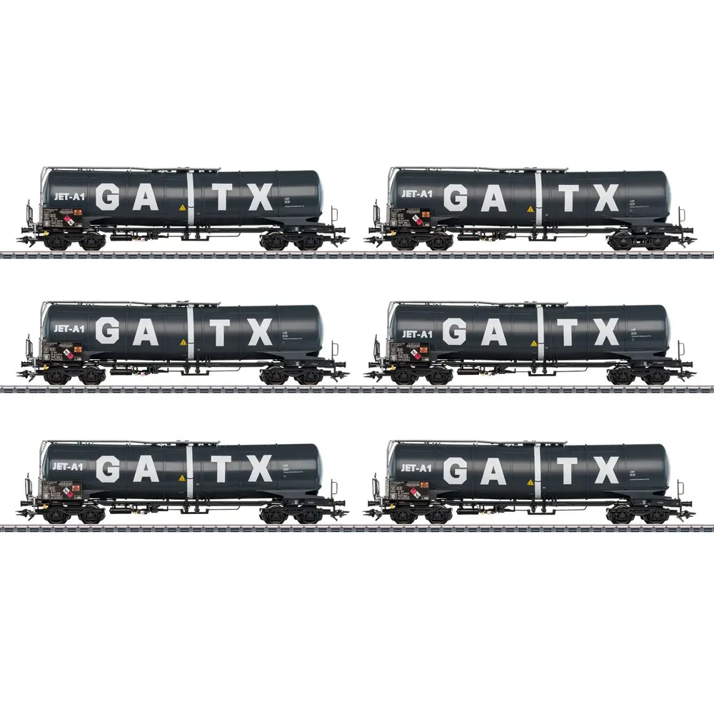 Märklin 47546 - H0 Kesselwagen-Set Zans Märklin 47546 - H0 Kesselwagen-Set Zans