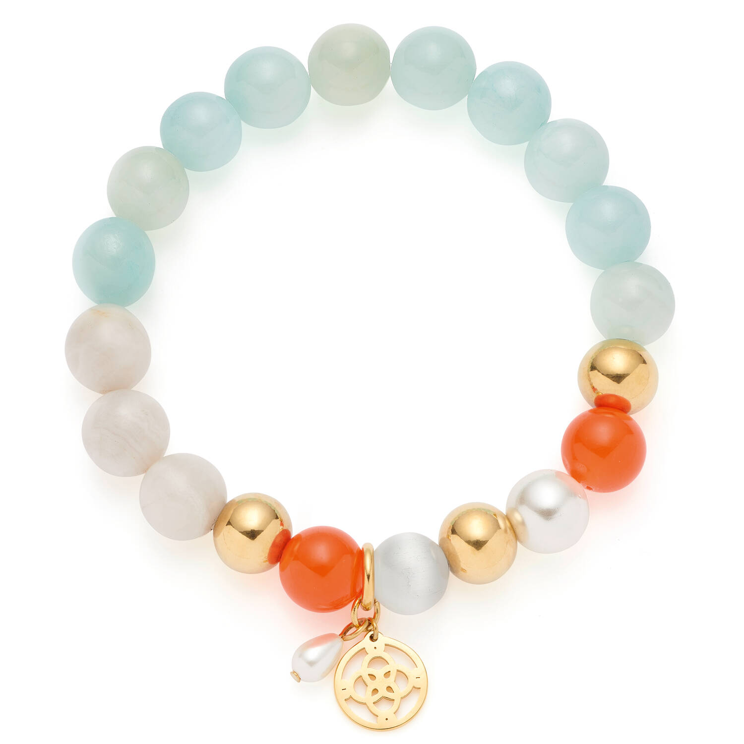 Leonardo 026888 Armband gold blau Solera Leonardo 026888 Armband gold blau Solera