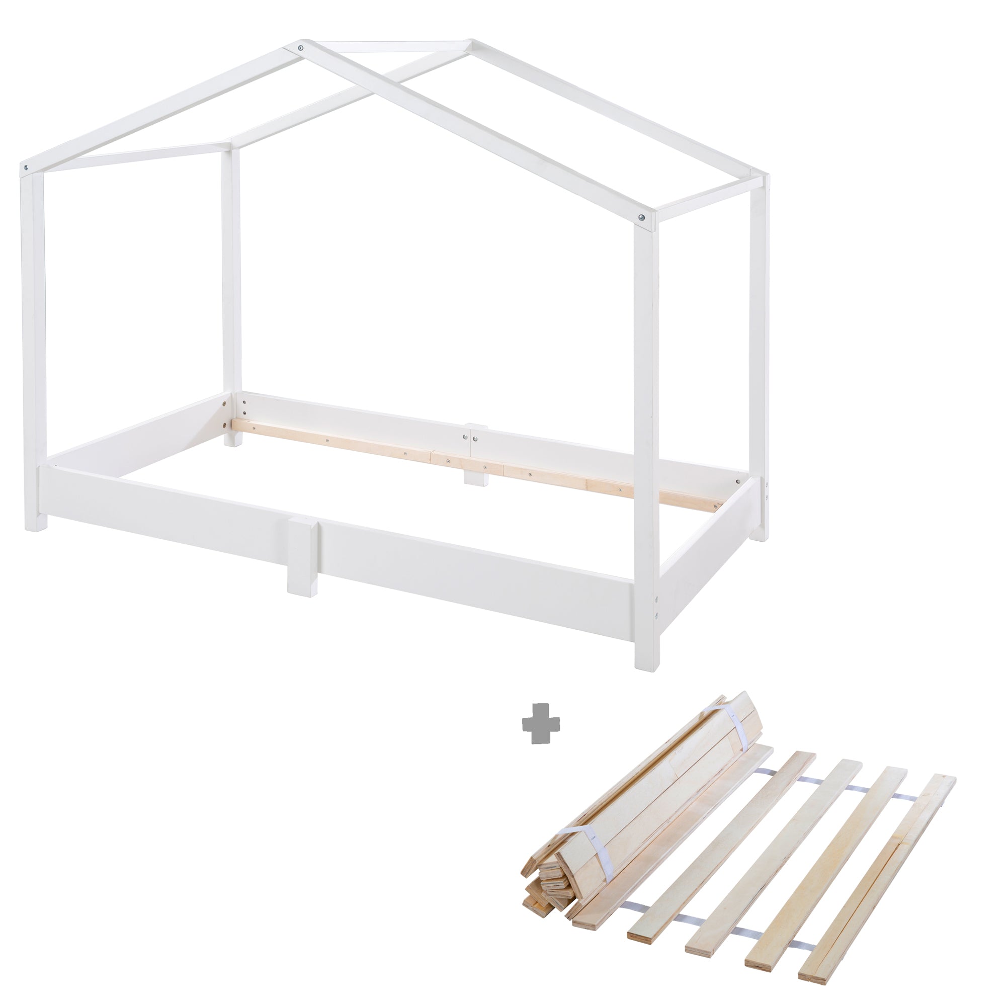 Roba 207026WE Hausbett Set weiß – Hausbetten - Bild 12 Roba 207026WE Hausbett Set weiß – Hausbetten - Produktbild 12