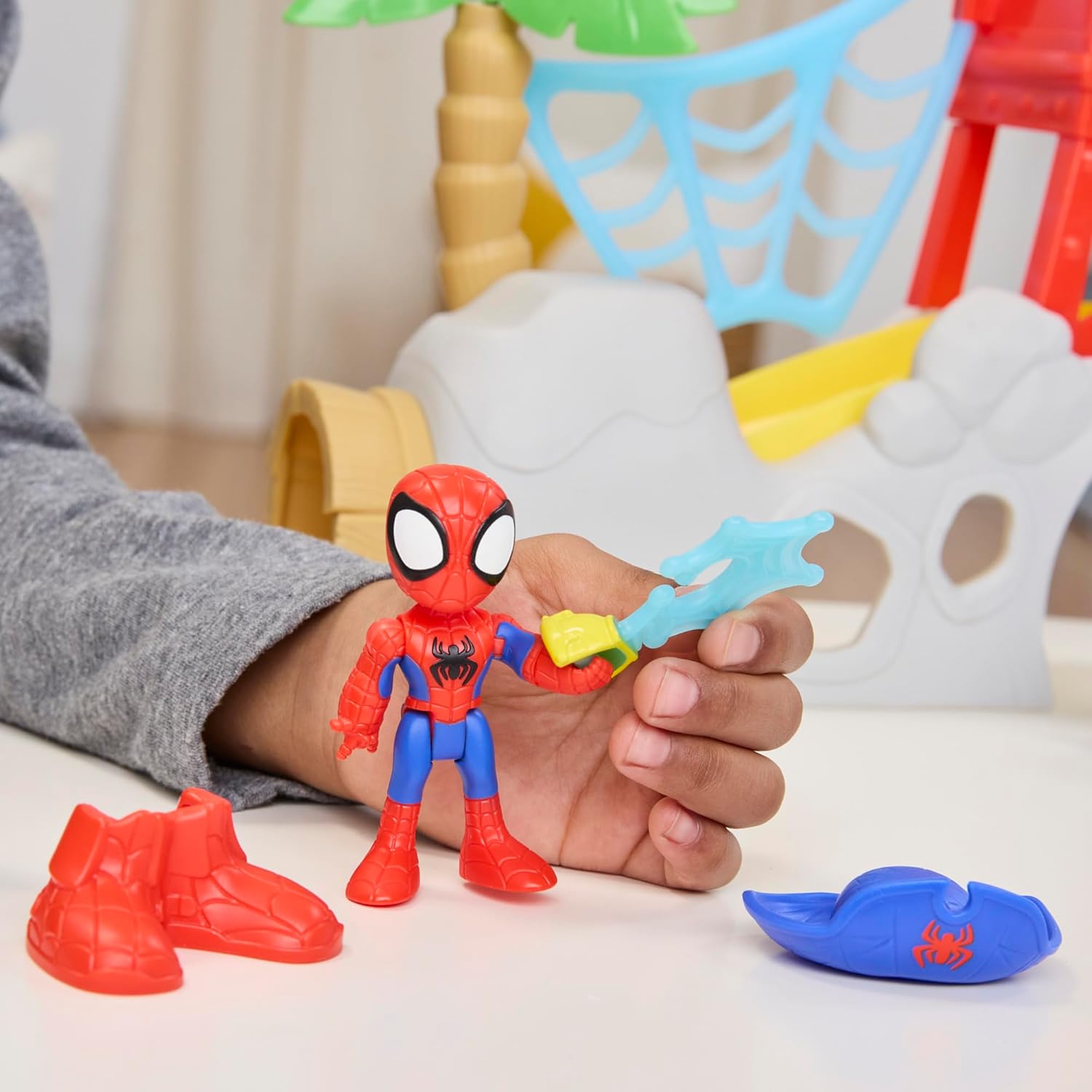 Marvel Spidey und Seine Super-Freunde Water-Webs Spidey Insel Spielset mit 2 Figuren Marvel Spidey und Seine Super-Freunde Water-Webs Spidey Insel Spielset mit 2 Figuren