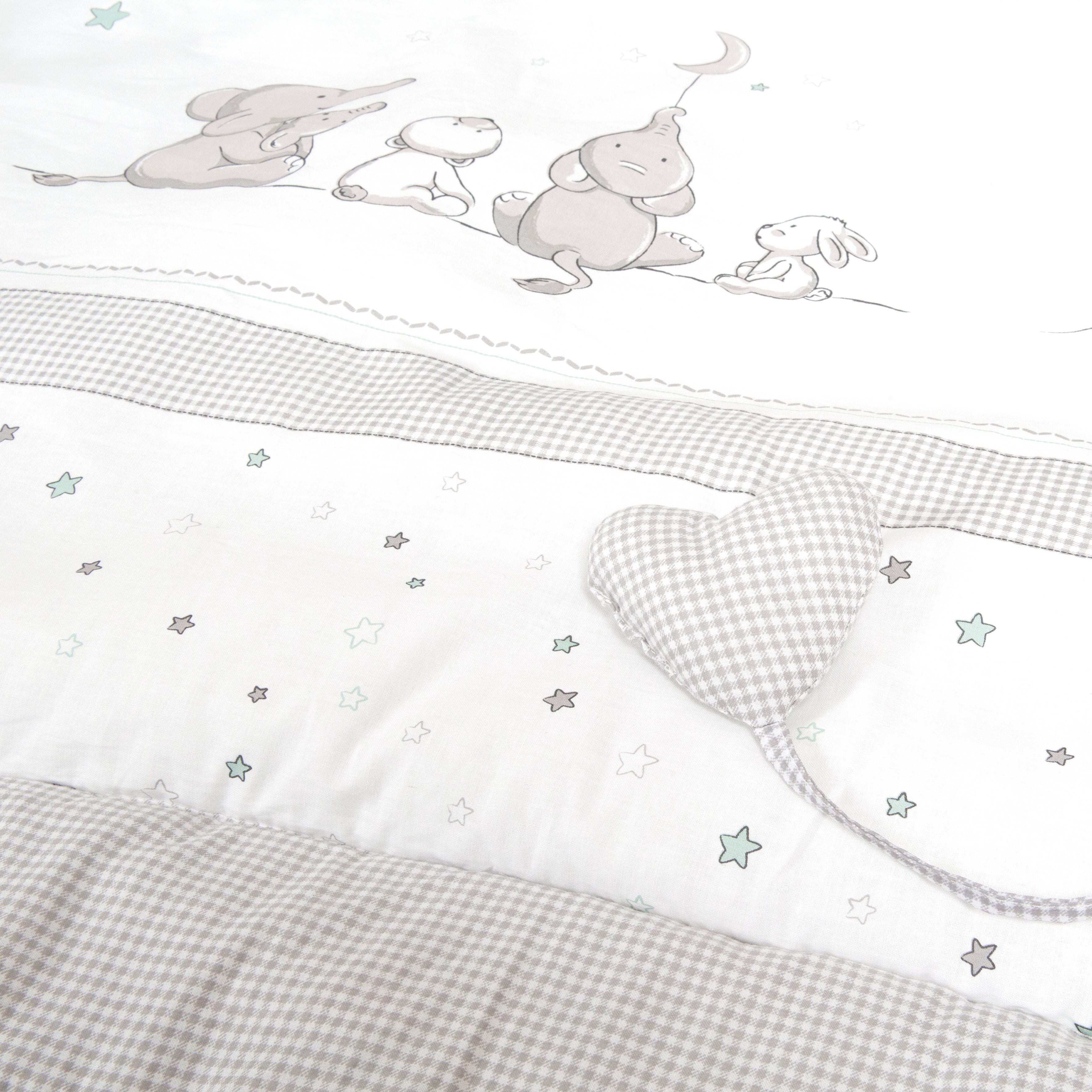 Roba 1406S209 Spiel- Krabbeldecke Sternenzauber weiß – Krabbeldecken - Produktbild 2