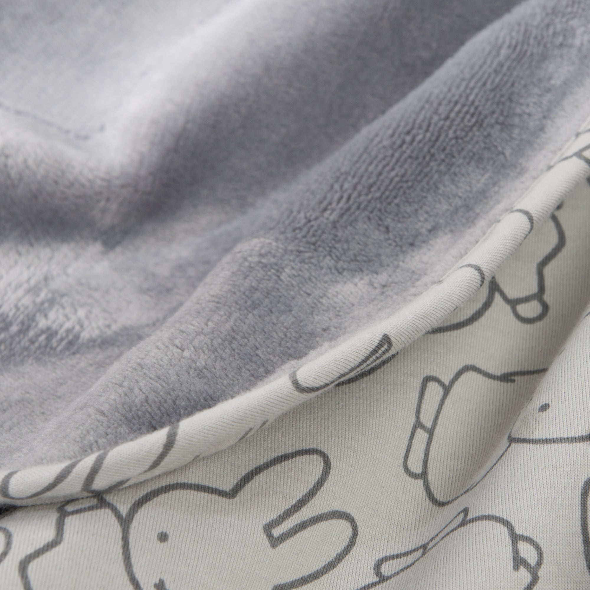 Roba 306100J210 Babydecke-Jersey Miffy grau – Heim Textilien - Bild 7 Roba 306100J210 Babydecke-Jersey Miffy grau – Heim Textilien - Produktbild 7