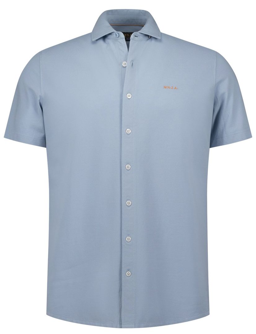 NZA 26CN590SHB/XXL Hemd - Kurzarm / Hellblau - XXL
