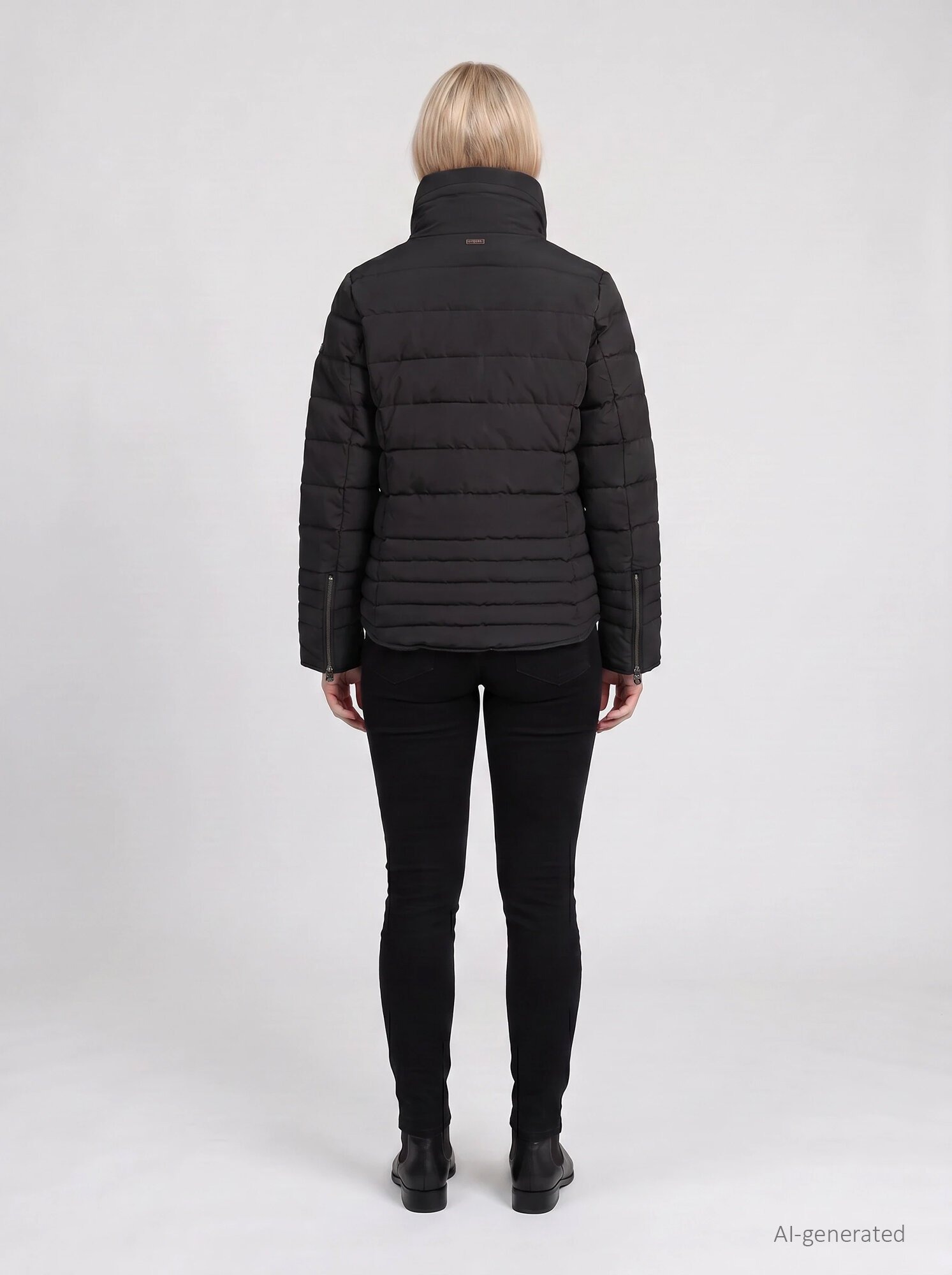 Covered Ria Damen Winterjacke - Schwarz