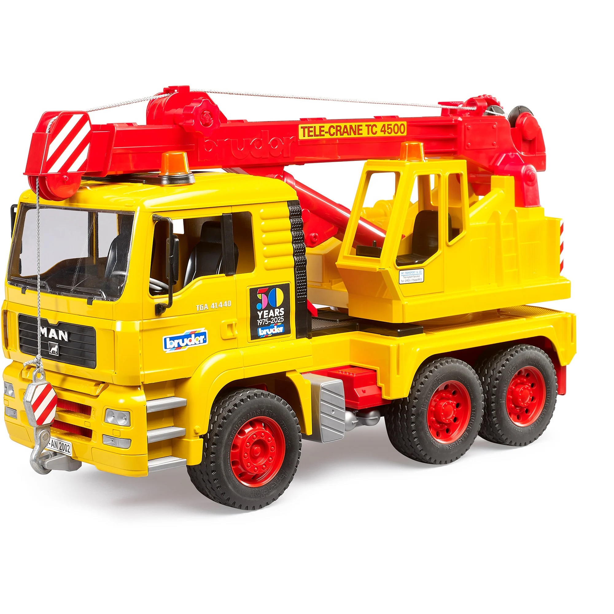 BRUDER 01054 - MAN TGA KRAN-LKW