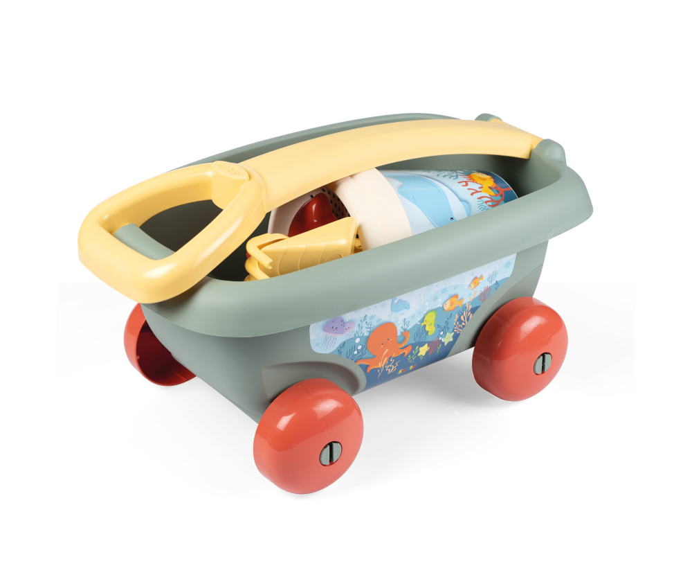 Smoby Smoby Life Handwagen mit Eimergarnitur Smoby Smoby Life Handwagen mit Eimergarnitur