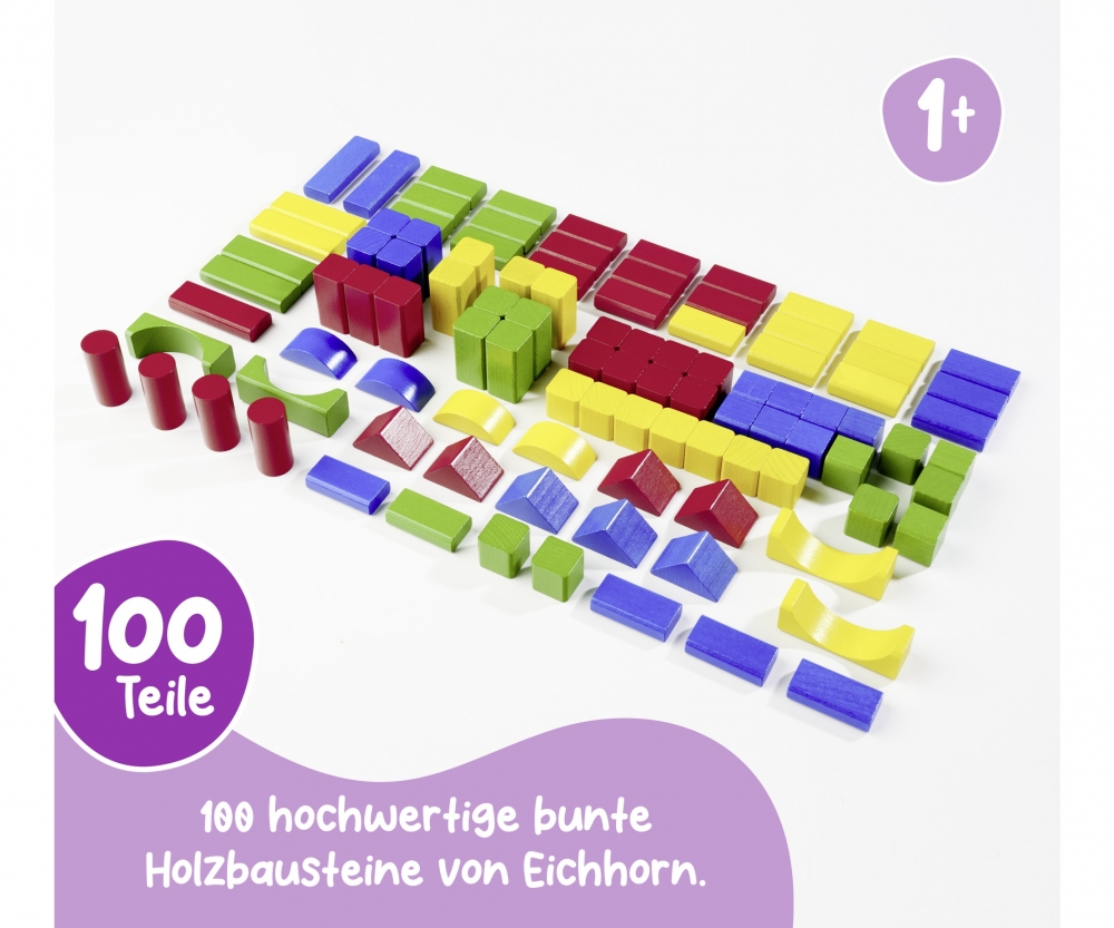Eichhorn Bunte Holzbausteine 100010171