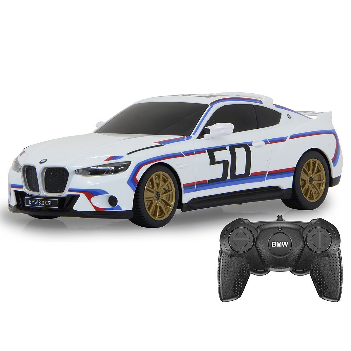 JAMARA BMW 3.0 CSL 1:24 weiß 2,4GHz ab 6 Jahren