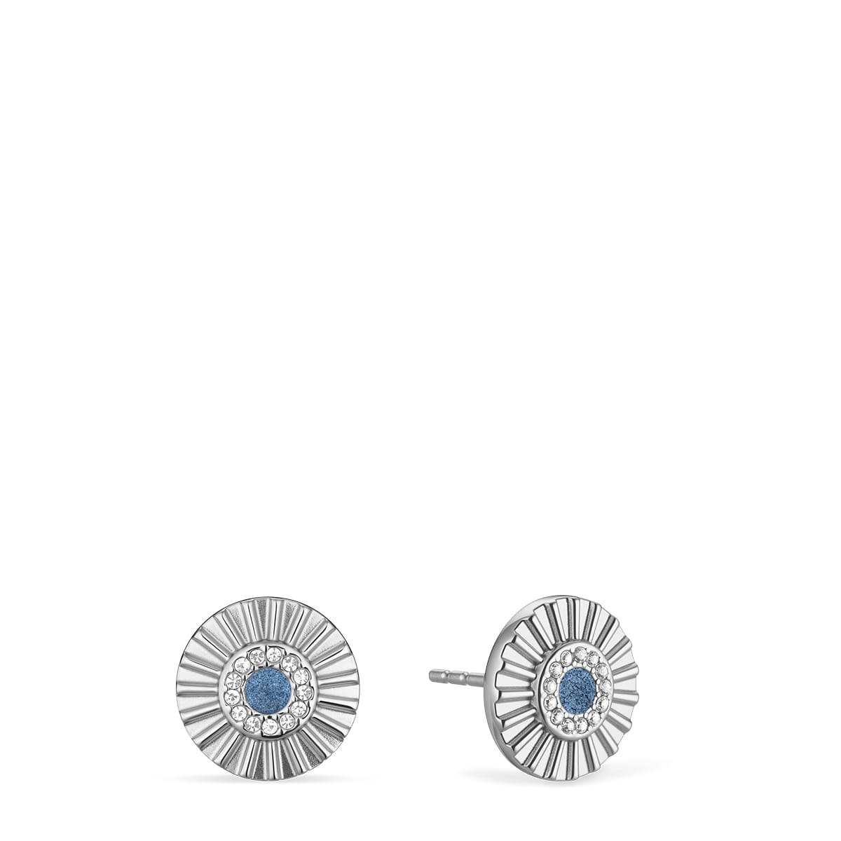 Bering 766-179-05 Ohrstecker, Arctic Flower, Silber/Blau Bering 766-179-05 Ohrstecker, Arctic Flower, Silber/Blau