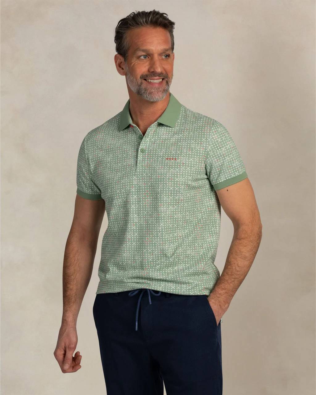 NZA 26CN103MG Poloshirt - Nebelgrün - Bild 4 NZA 26CN103MG Poloshirt - Nebelgrün - Bild 4