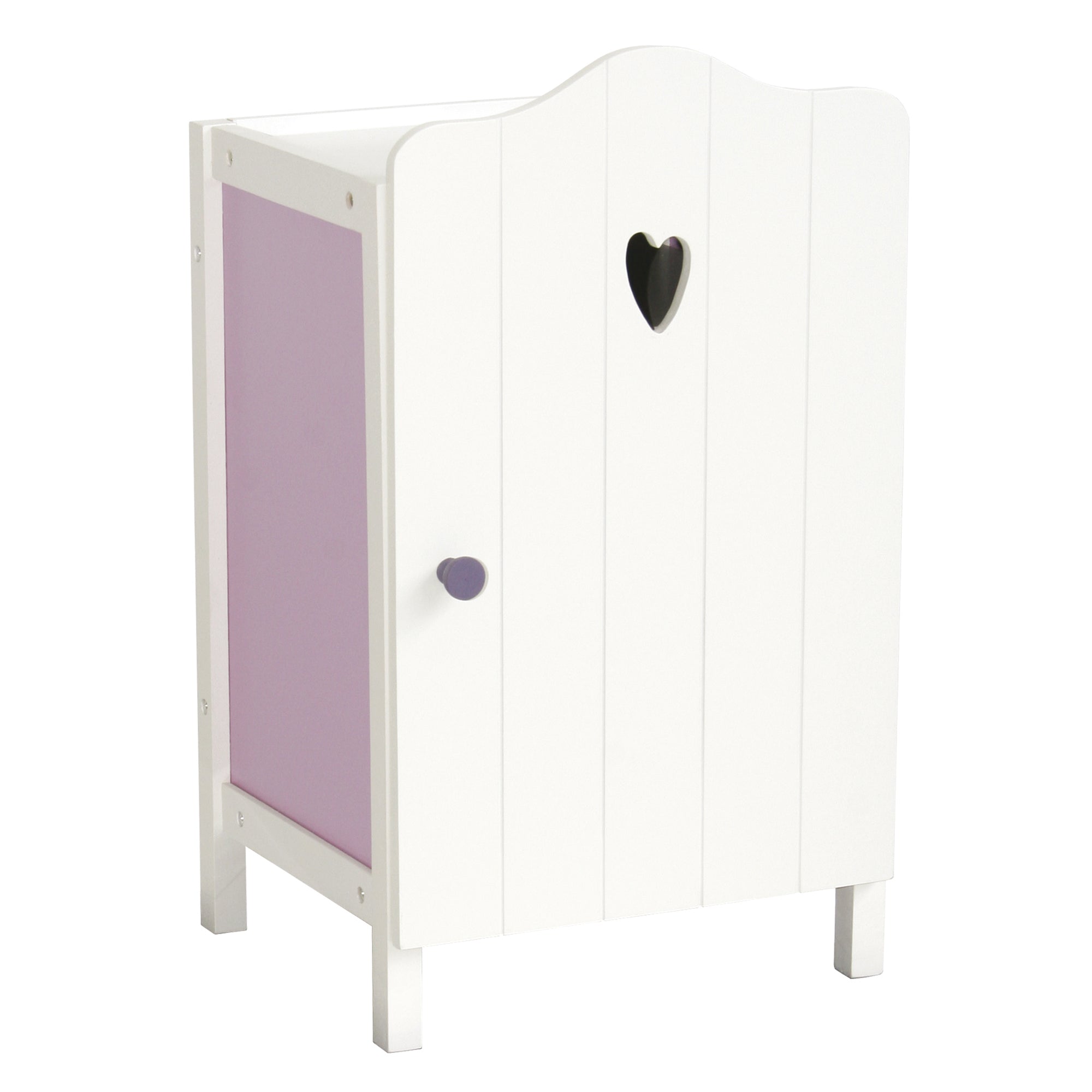Roba 98330 Puppenkleiderschrank Fienchen weiß – Puppenmöbel & Häuser - Bild 2 Roba 98330 Puppenkleiderschrank Fienchen weiß – Puppenmöbel & Häuser - Produktbild 2