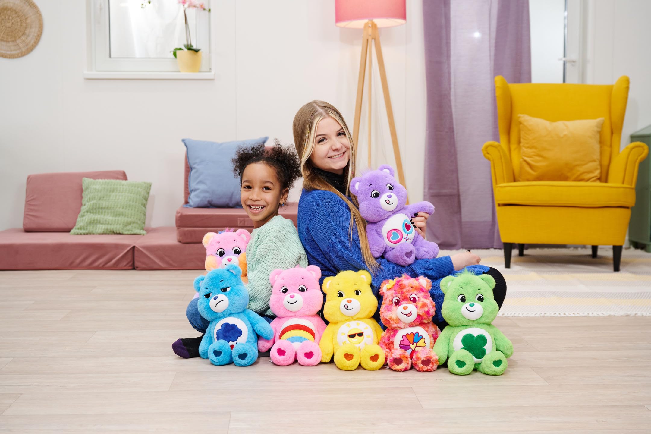 Simba Care Bears Teile Gern Bärchi 35 cm 6305878005 Leute, Kissen, Dekoration für Zuhause, Plüsch, Wohnzimmer