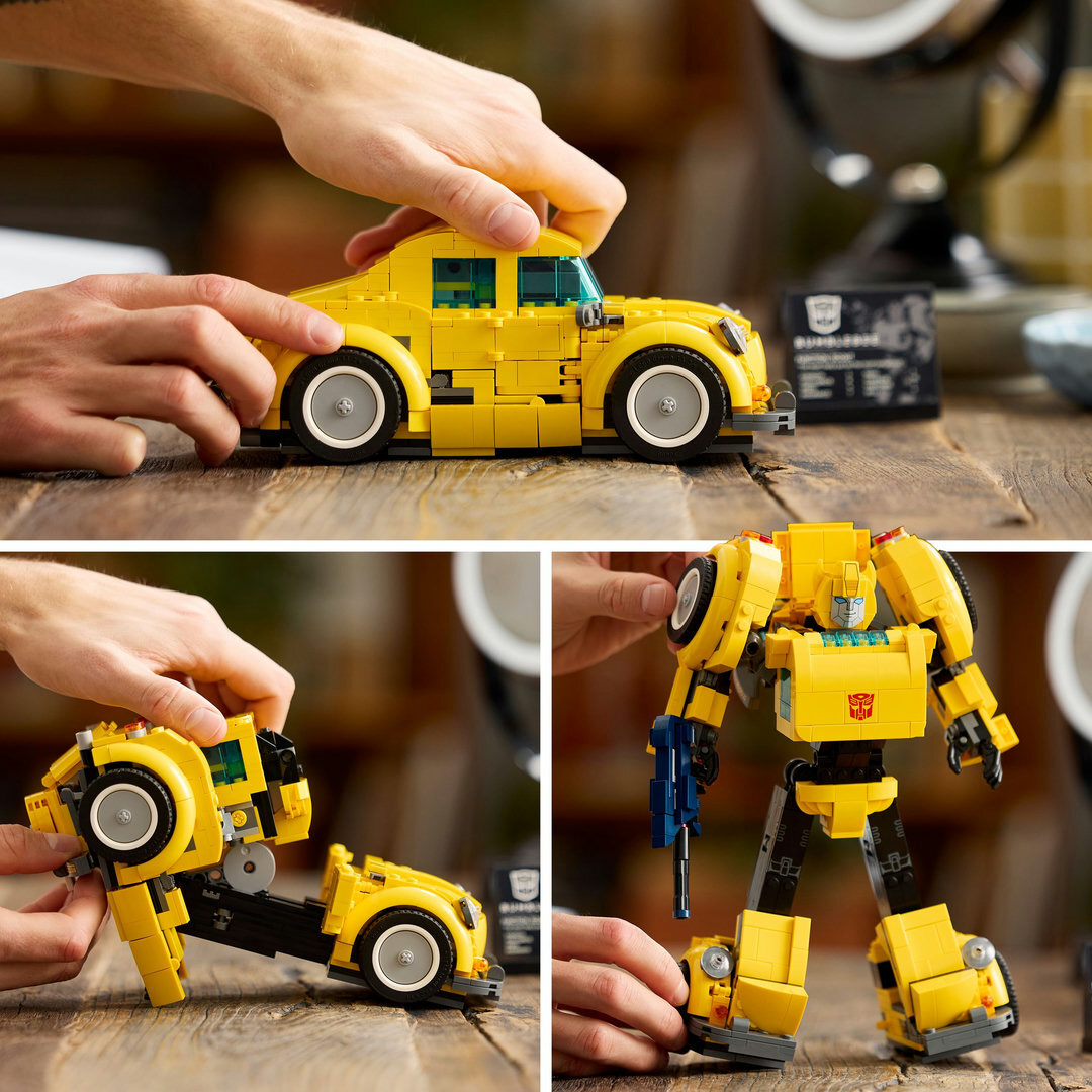LEGO® Icons Transformers Bumblebee 10338 Spielzeug, Maschine, Rad