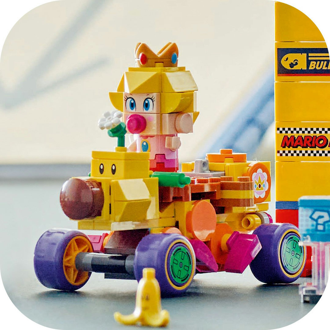 LEGO® Super Mario™ 72036 Baby Peach & Grand Prix-Set Maschine, Rad, Spielzeug