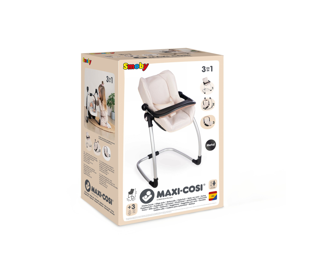 Smoby Smoby Maxi-Cosi Puppenhochstuhl 3-in-1