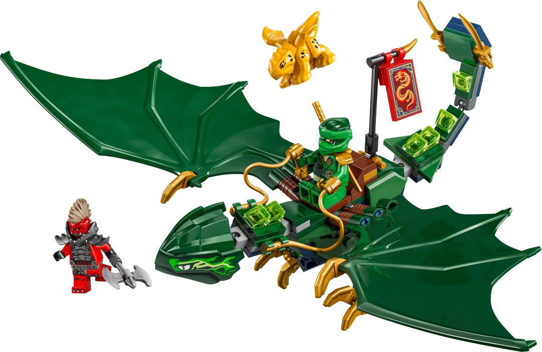 LEGO® NINJAGO® Lloyds grüner Walddrache 71829 Spielzeug