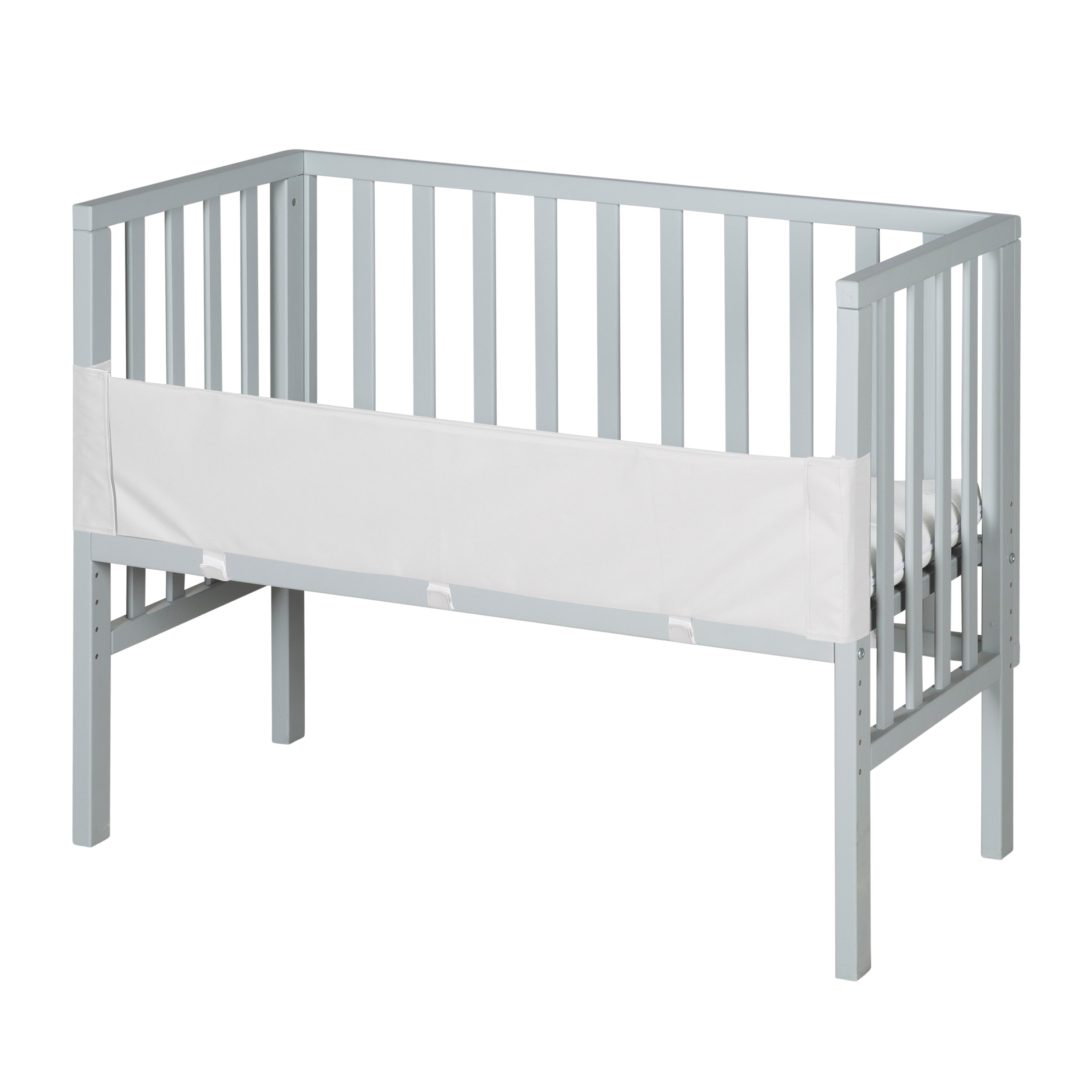 Roba 8970TP1 Beistellbett 2in1 mit Barriere + Matratze taupe – Stubenbetten - Bild 14 Roba 8970TP1 Beistellbett 2in1 mit Barriere + Matratze taupe – Stubenbetten - Produktbild 14