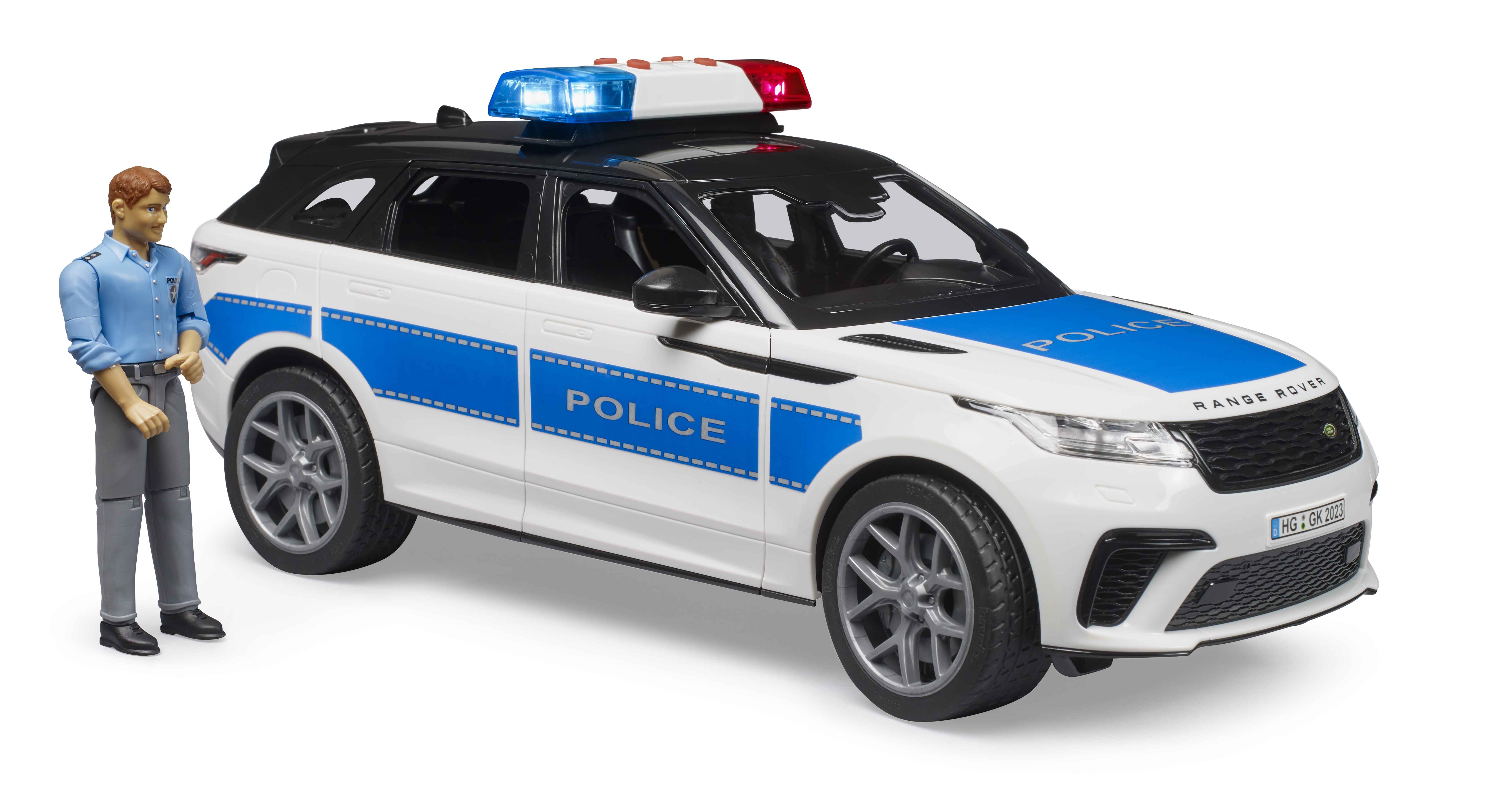 BRUDER 02890 - Range Rover Velar Polizeifahrzeug mit Polizist - Bild 2