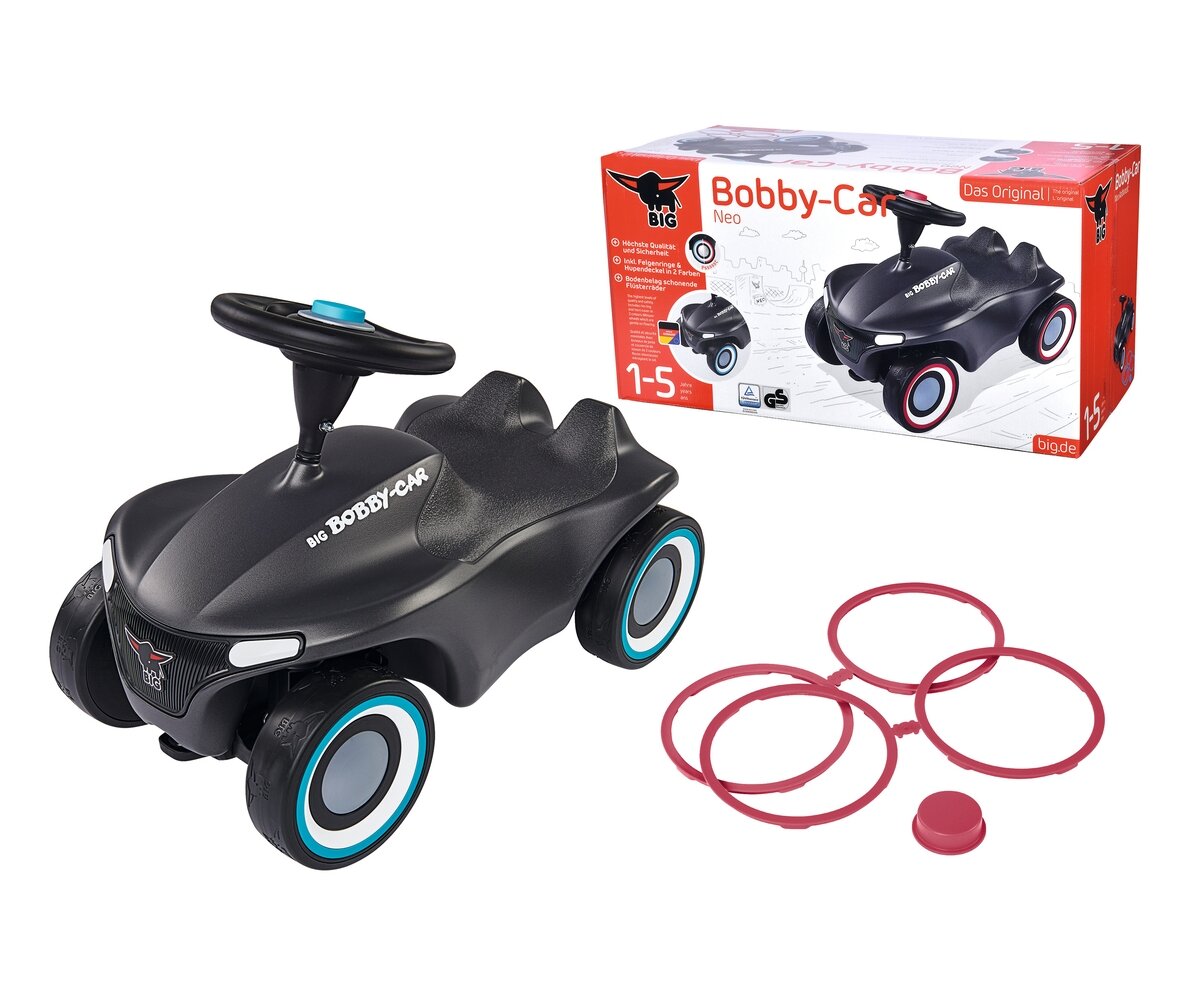 BIG Bobby Car Neo Anthrazit 800056243 BIG, Bobby, Car, Neo, Anthrazit, 800056243, Gras, Pflanze, Rasen, Rasenmäher, Werkzeug
