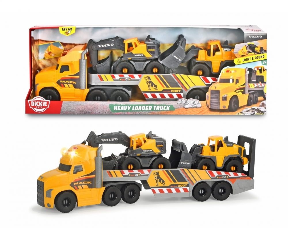 Dickie Toys Mack/Volvo Heavy Loader Truck Dickie Toys Mack/Volvo Heavy Loader Truck