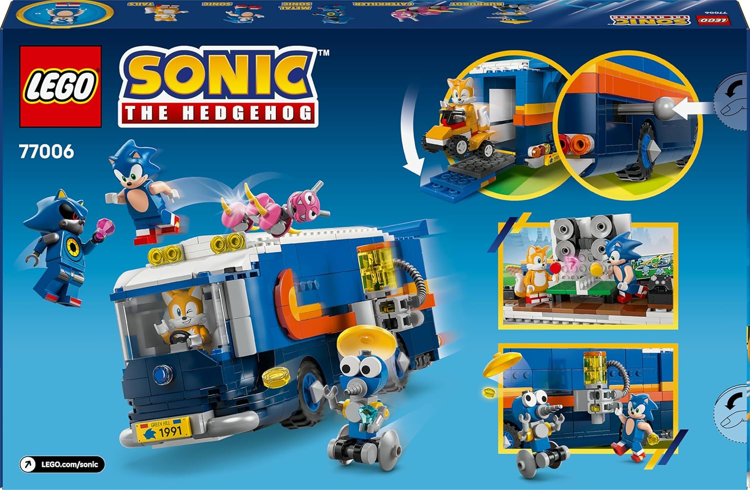 LEGO® Sonic the Hedgehog 77006 Team Sonics Kommando-Truck LEGO® Sonic the Hedgehog 77006 Team Sonics Kommando-Truck