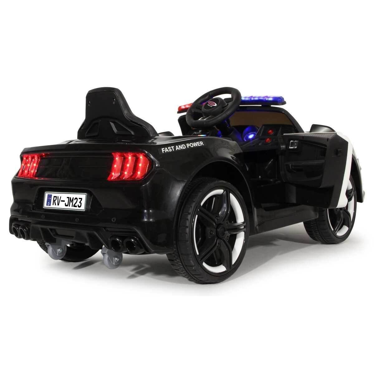 JAMARA Ride-on US Police Car 12V ab 3 Jahren