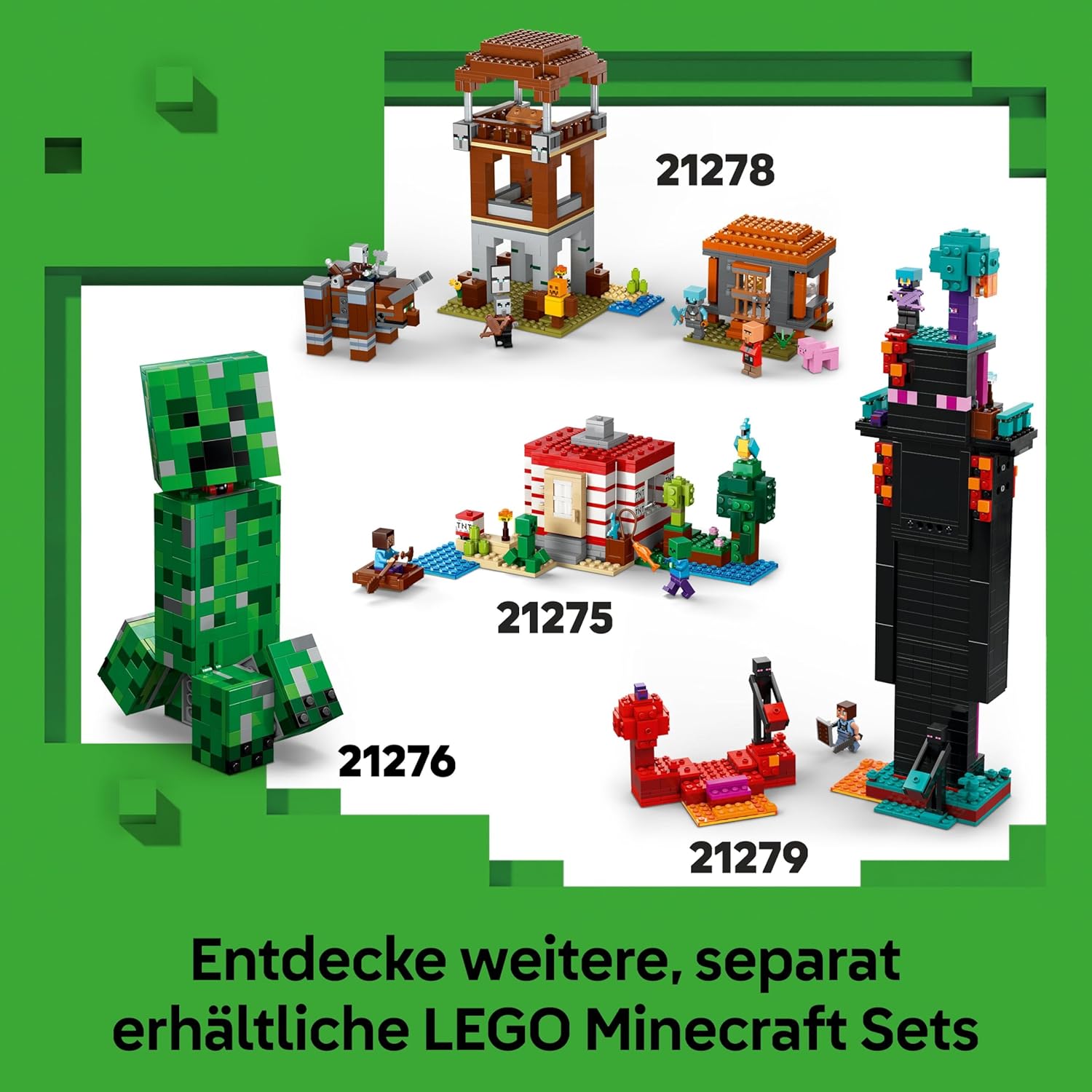 LEGO® Minecraft™ 21277 Die Spitzhackenmine Spielzeug