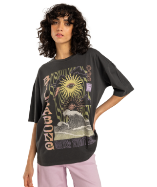 Billabong Swell Trip T-Shirt für Damen T-shirt, Erwachsener, Weiblich, Person, Frau, T-shirt, Erwachsener, Weiblich, Person, Frau