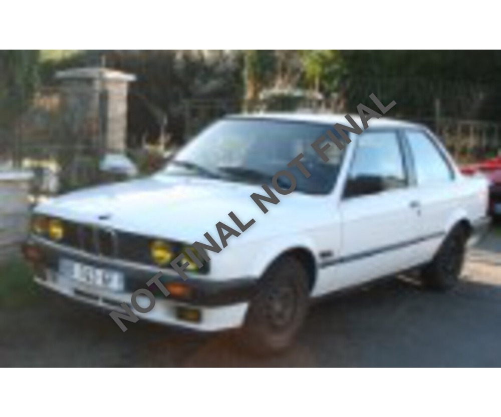 Solido 1:18 BMW 325i Cpe (E30) weiß
