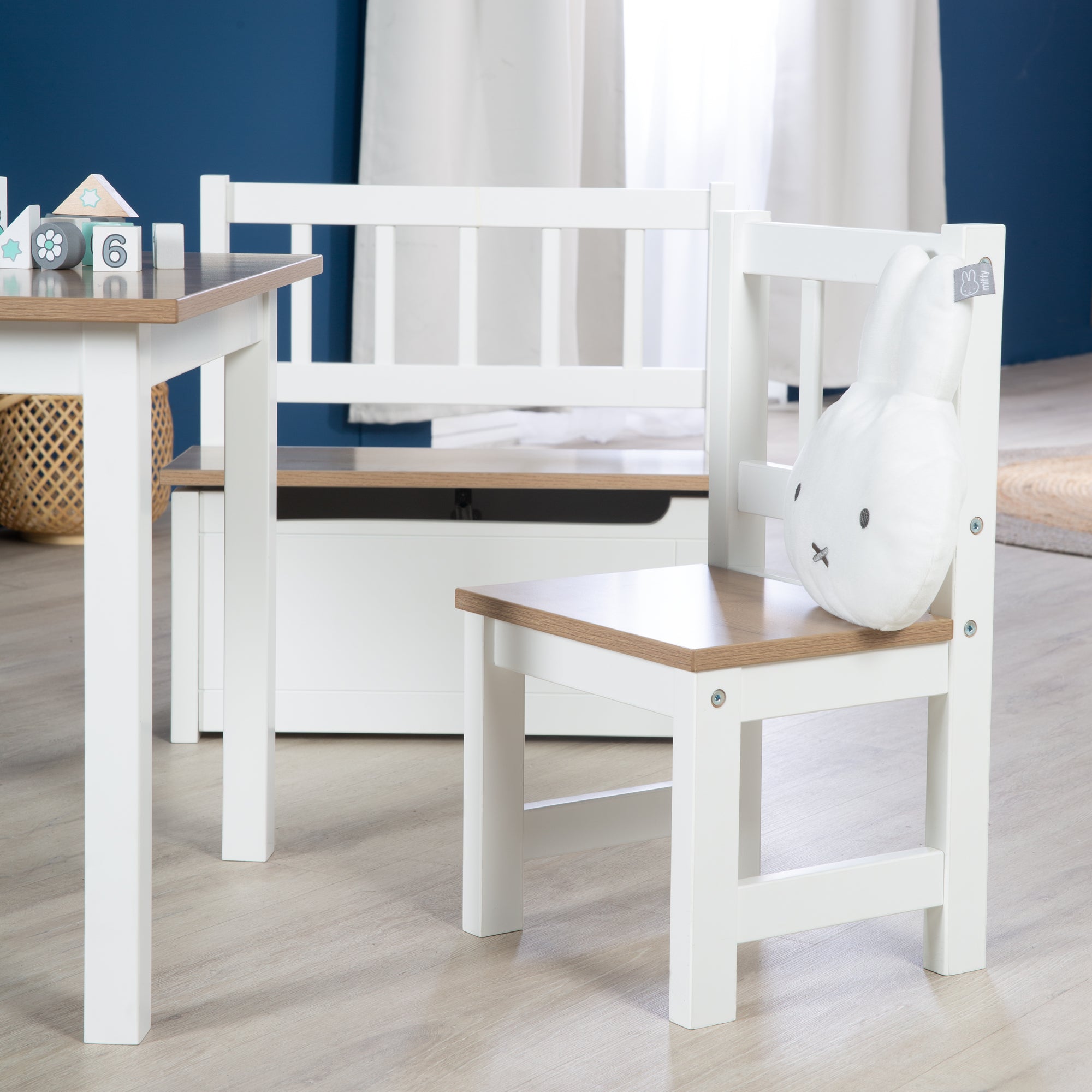 Roba 450040HWE Kindersitzgruppe weiß – Spielmöbel - Bild 12 Roba 450040HWE Kindersitzgruppe weiß – Spielmöbel - Produktbild 12