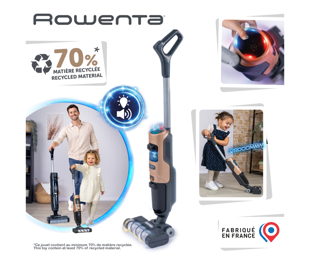 Smoby Smoby Rowenta X-Clean4 Wisch-Staubsau Smoby Smoby Rowenta X-Clean4 Wisch-Staubsau
