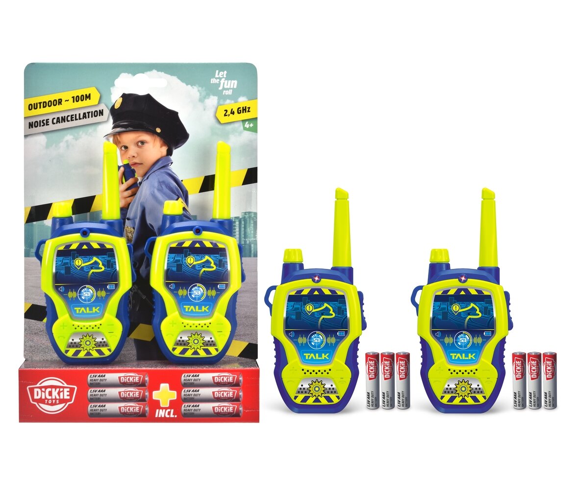 Dickie Toys Walkie Talkie Polizei 201118197 Dickie, Toys, Walkie, Talkie, Polizei, 201118197, Junge, Kind, Männlich, Person, Spielzeug